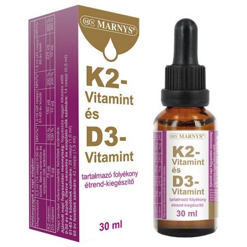 K2- és D3-vitamin csepp (30ml)